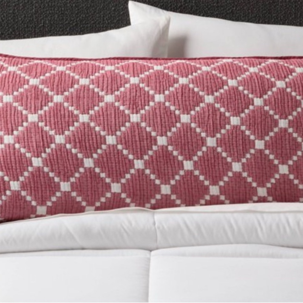 Threshold Matelasse Reversible Body Pillow Cover - Picture 3 of 5